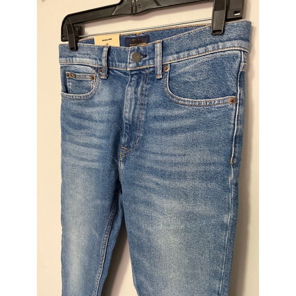 Polo Ralph Lauren Denim - Ralph Lauren Women High Rise Skinny Jeans Ankle‎ Medium Wash Raw Hem Size 28